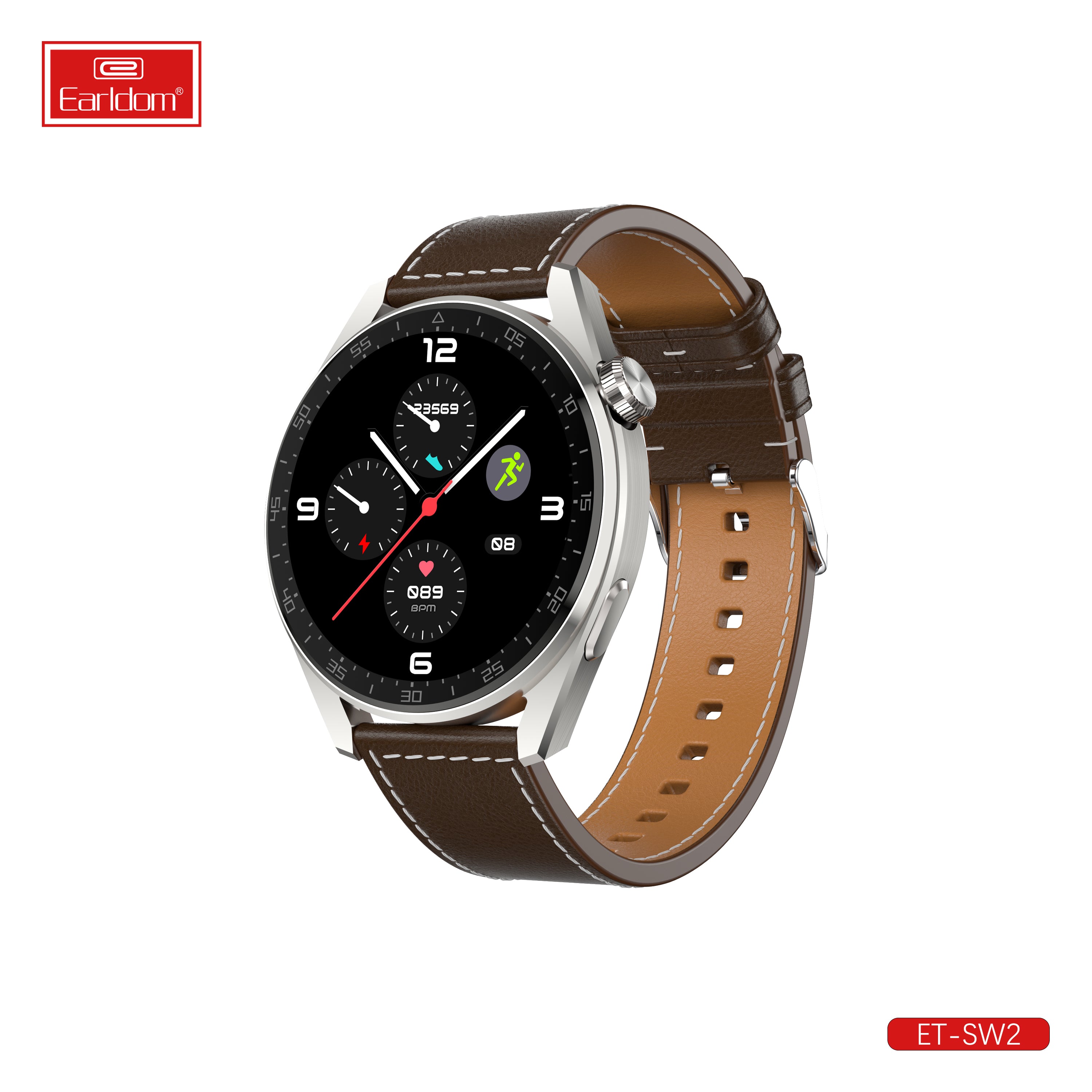 Earldom ET-SW2 Smart watch with Heart rate sensor
