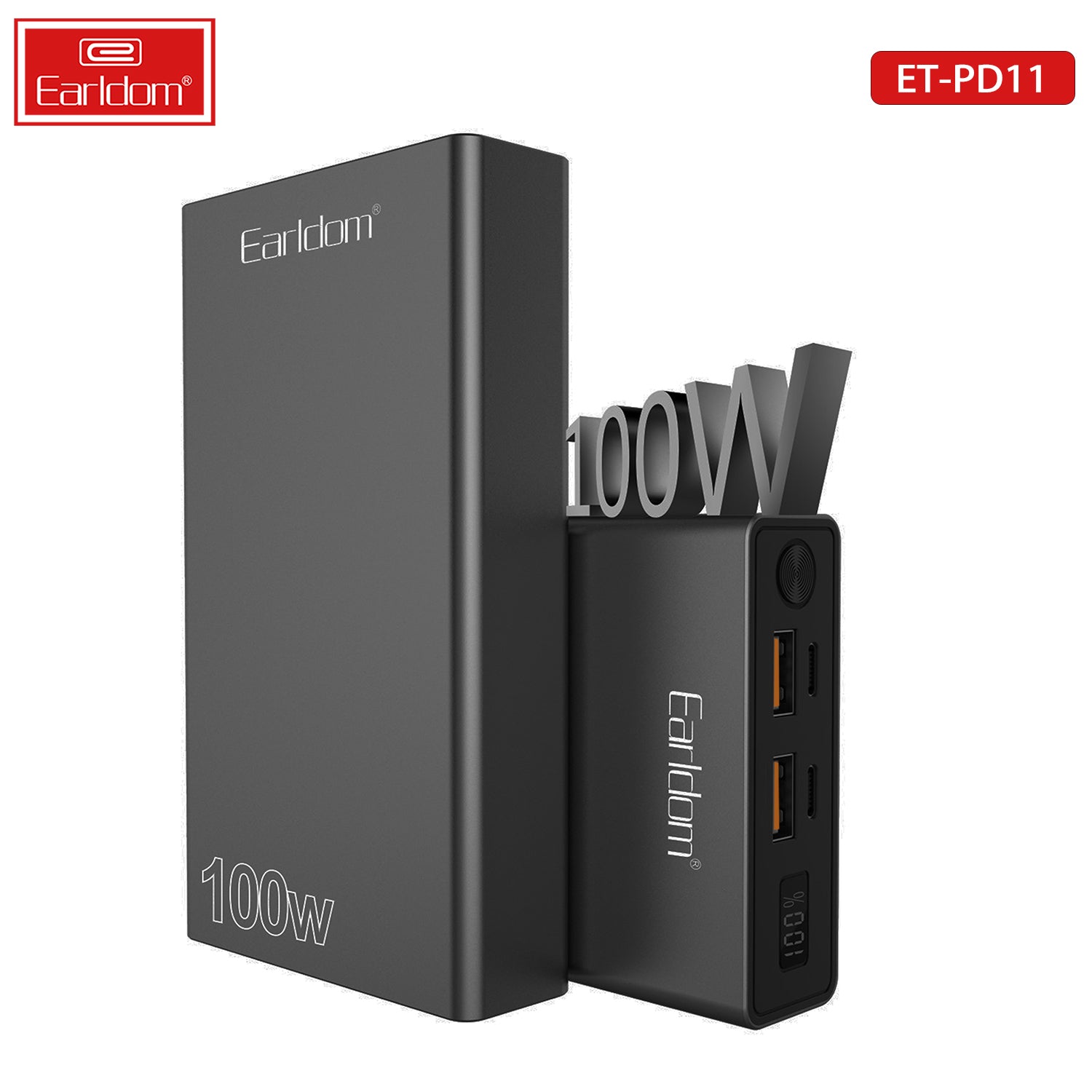 Super Power Bank 20000mAh 100W For iPhone iPad Laptop