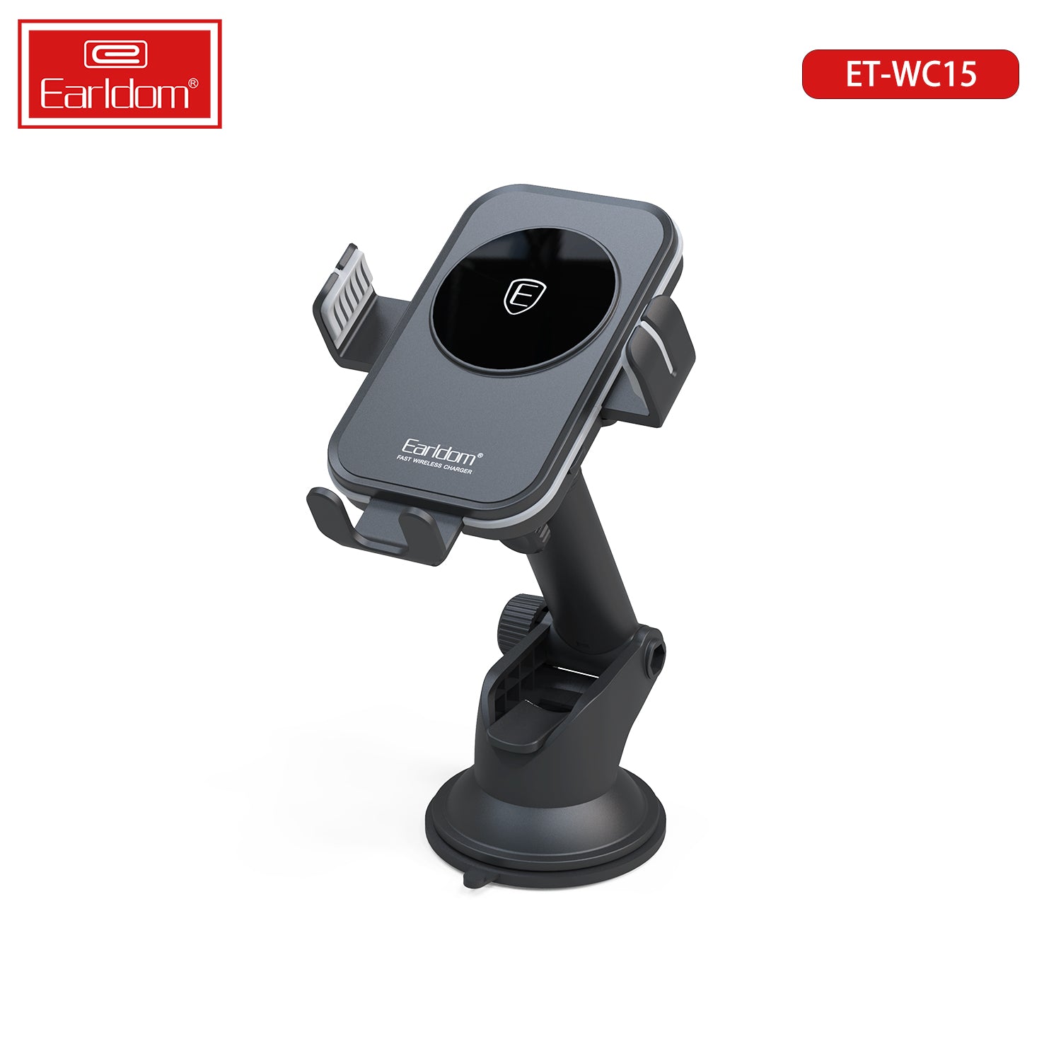 Earldom Wireless Car Holder 2 in 1 Fast Charger