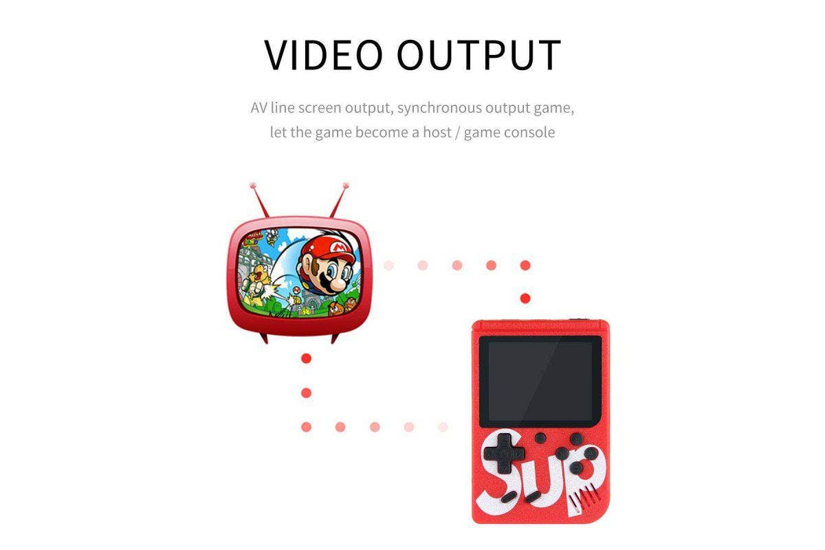 Sup X game box 400 games wireless handheld console