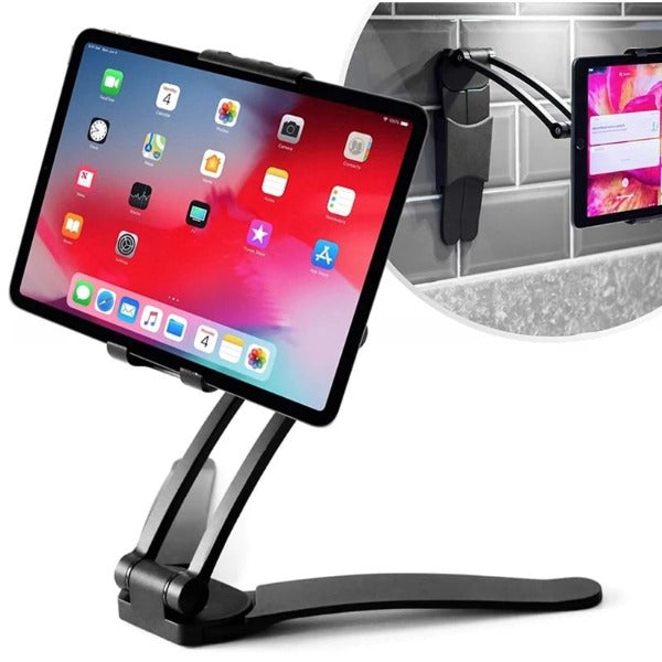 iTEQ Kitchen ipad holder Fold Wall Mount Tablets Phone Stand Bracket Holder