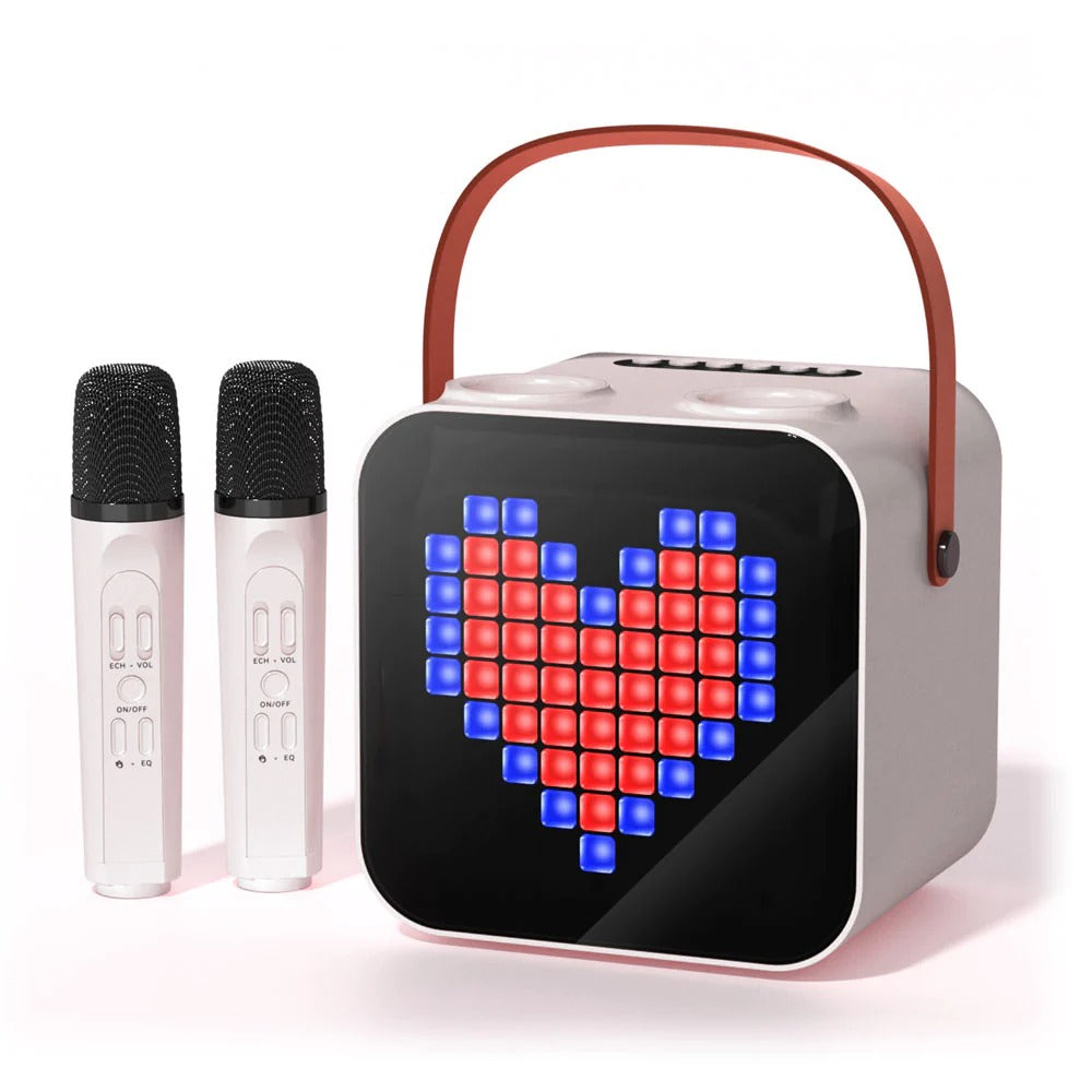 TEQ SP-100 BT Karaoke Speaker Portable Rgb Light Singing Speaker
