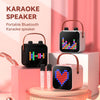 TEQ SP-100 BT Karaoke Speaker Portable Rgb Light Singing Speaker