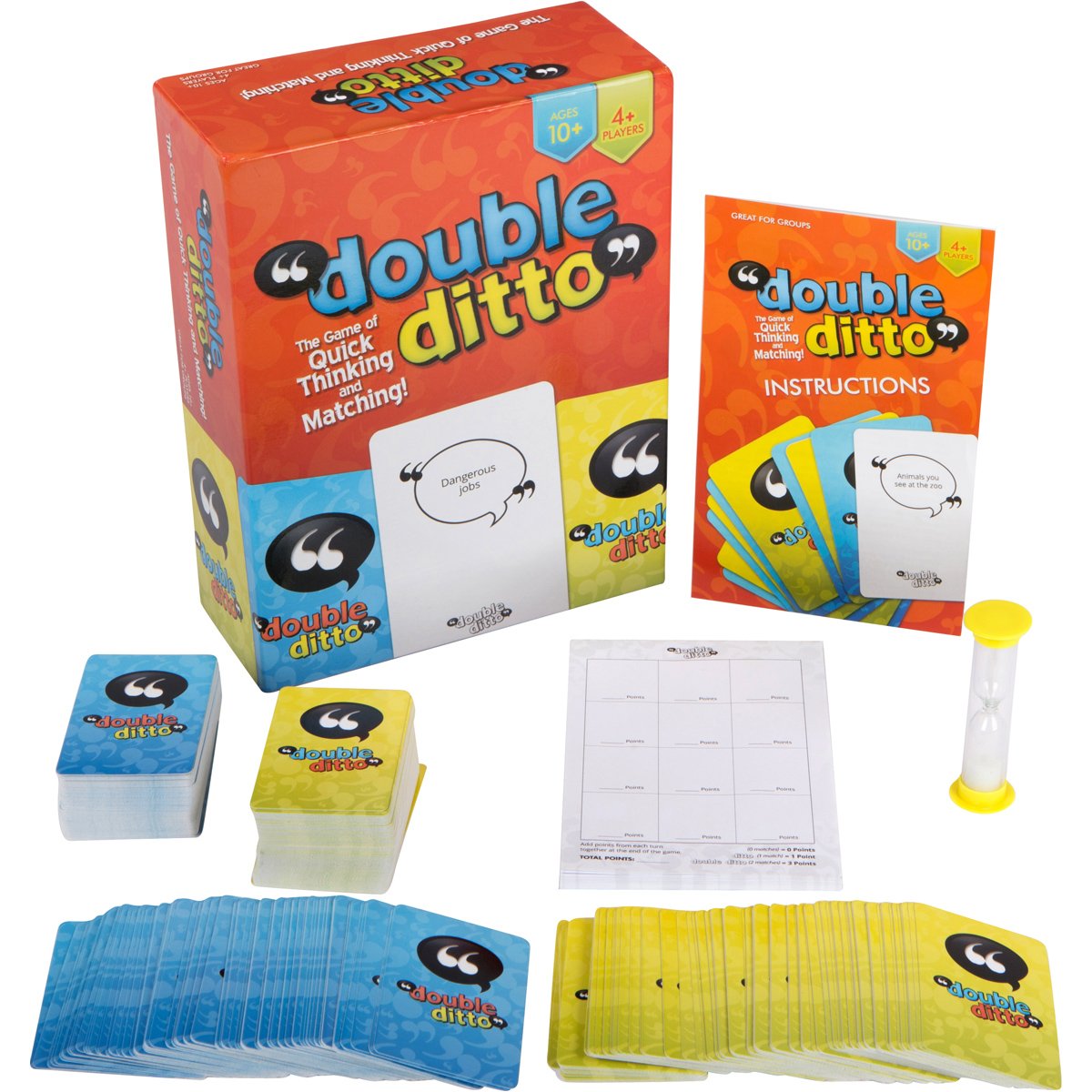 Inspiration Play Double Ditto Family Party Board Game