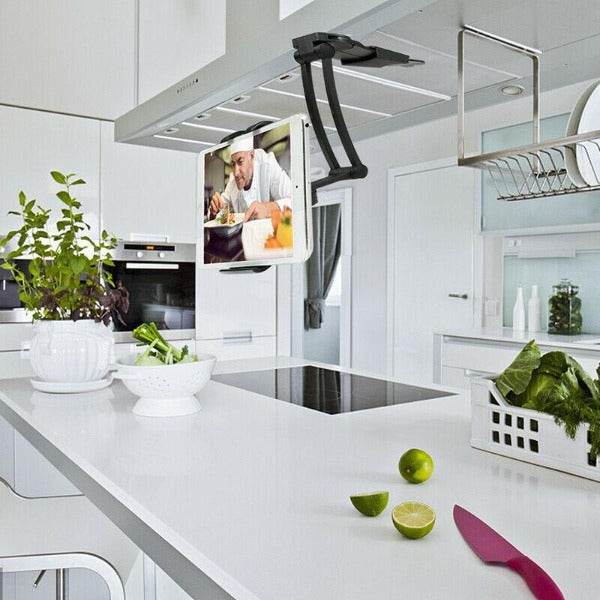 iTEQ Kitchen ipad holder Fold Wall Mount Tablets Phone Stand Bracket Holder