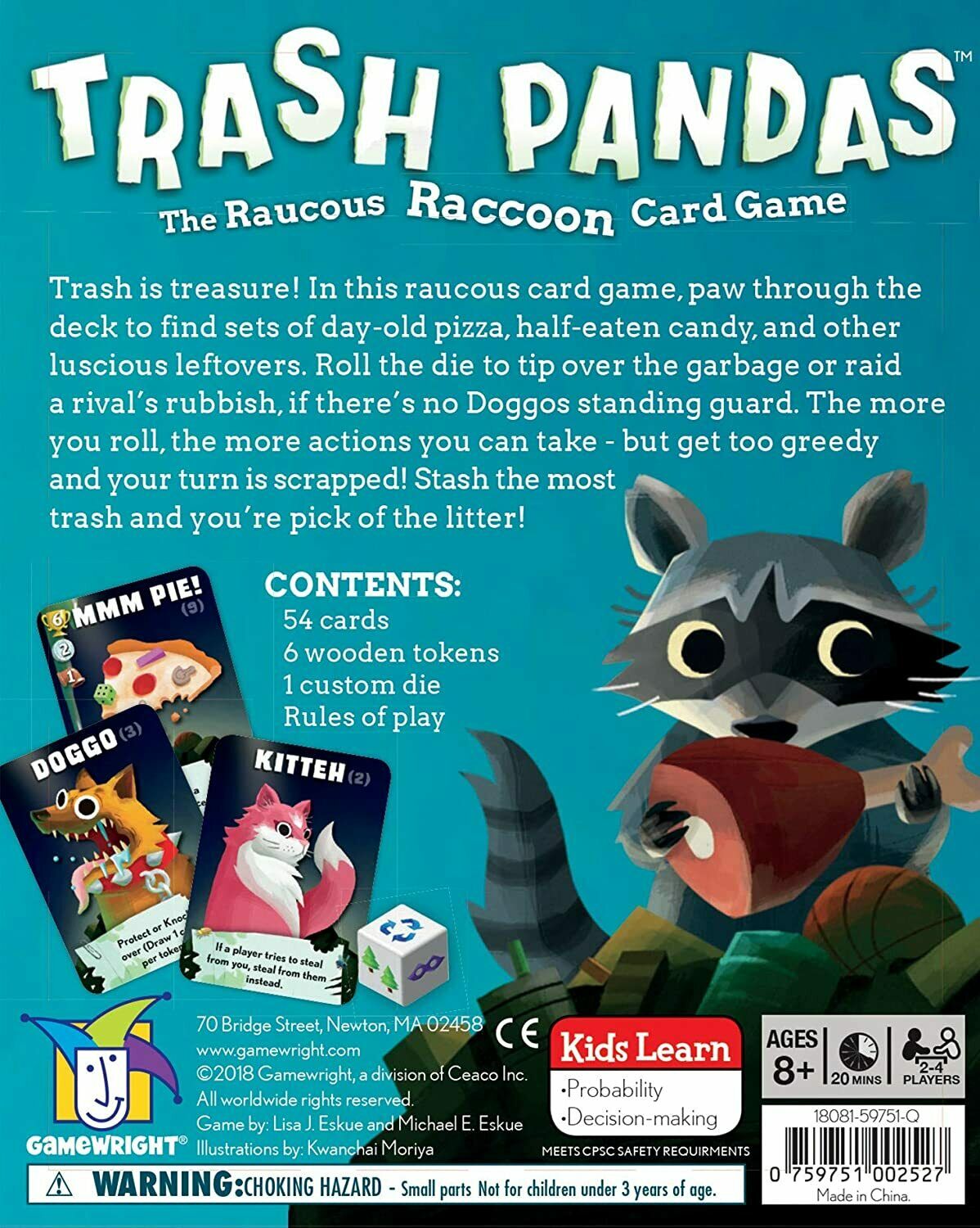 Trash Pandas Card Game