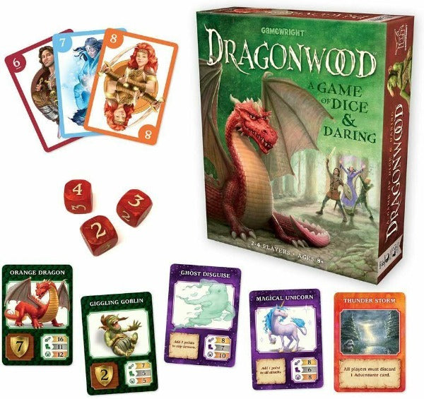 Dragonwood Game Dice Game fun kids game