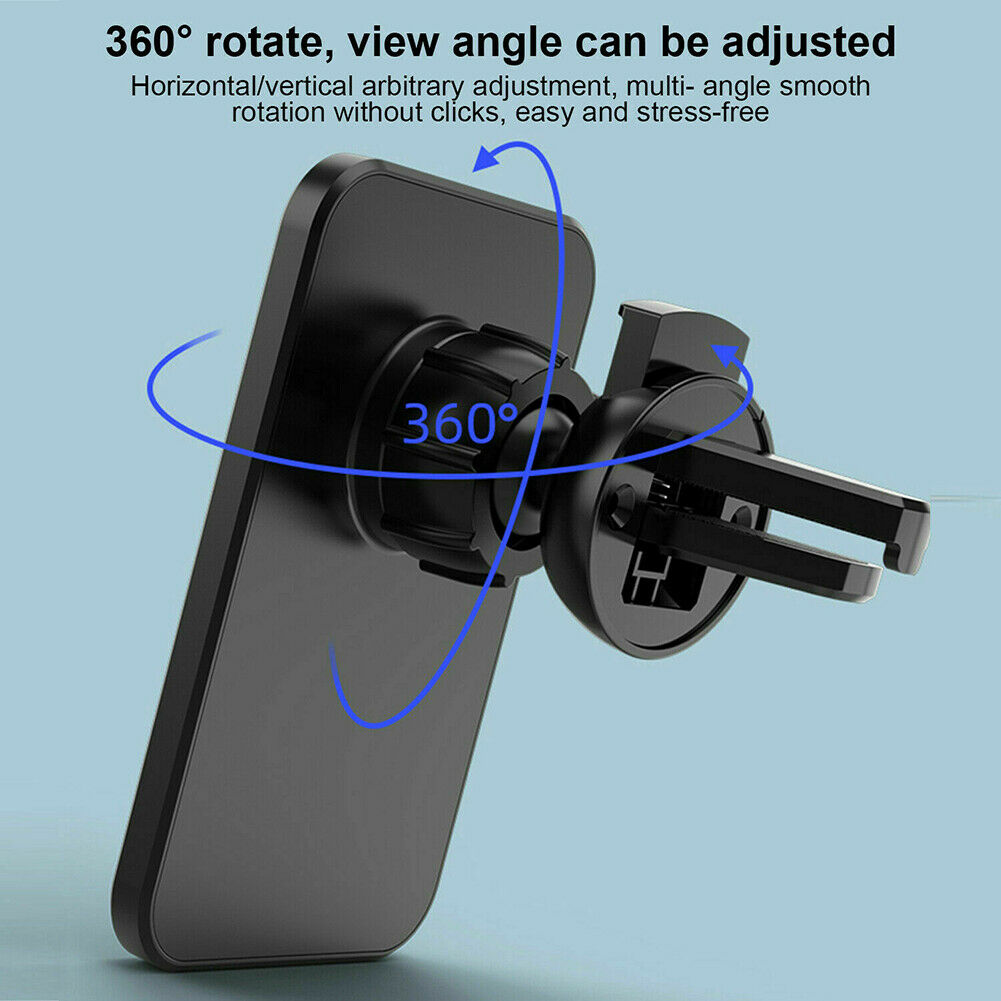 Mag safe Car Mount Wireless charger with for iPhone 12/12 Pro/12 Pro Max/12 mini