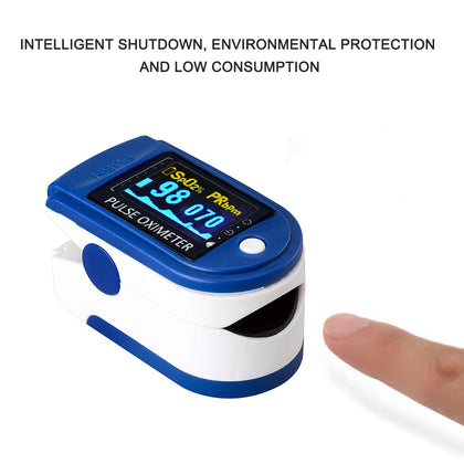 Professional Finger Pulse Oximeter Blood Oxygen Saturation Monitor Heart Rate