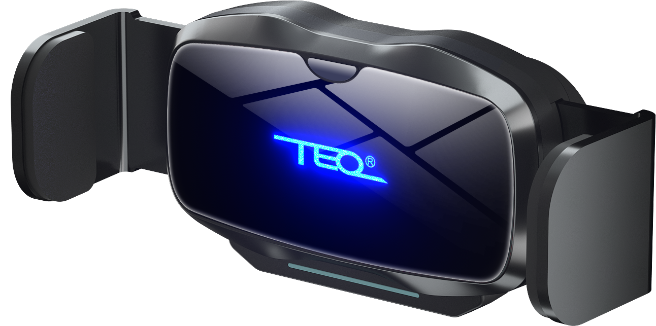 TEQ T30 Rechargeable Mini Automatic Clamping Car Phone Holder