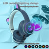 iTEQ Wired Cat Ear Gaming Headset With Microphone Adult Kids Gift for PC PS4 PS5 Nintendo Switch