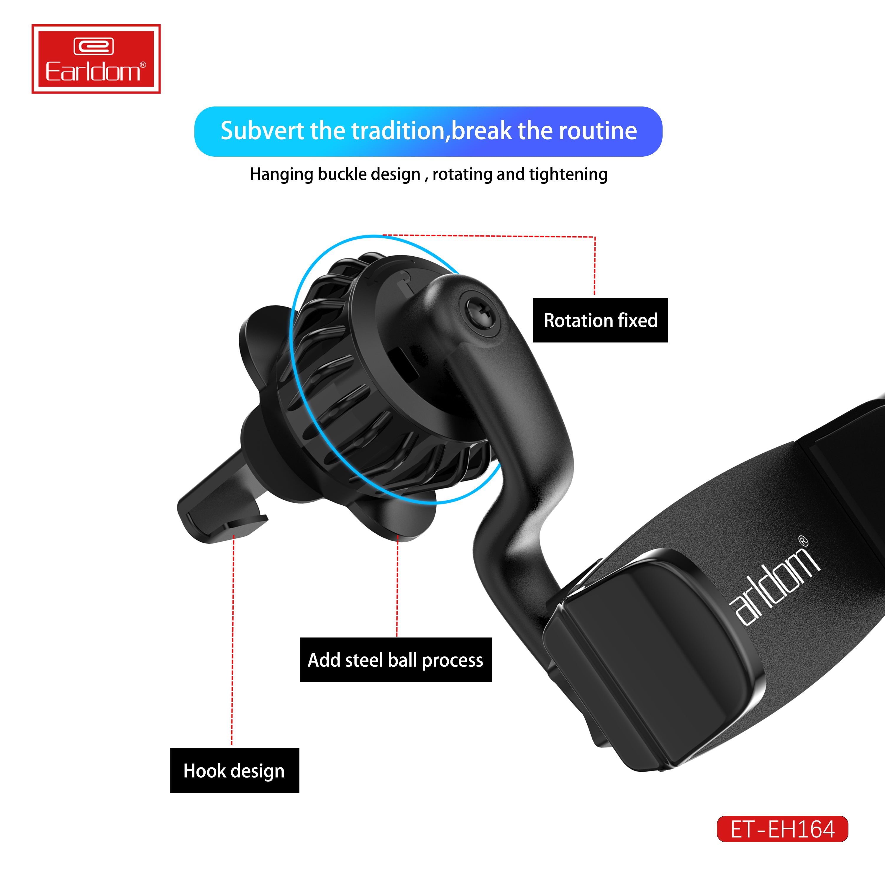 Safety air Vent Mobile phone car holder
