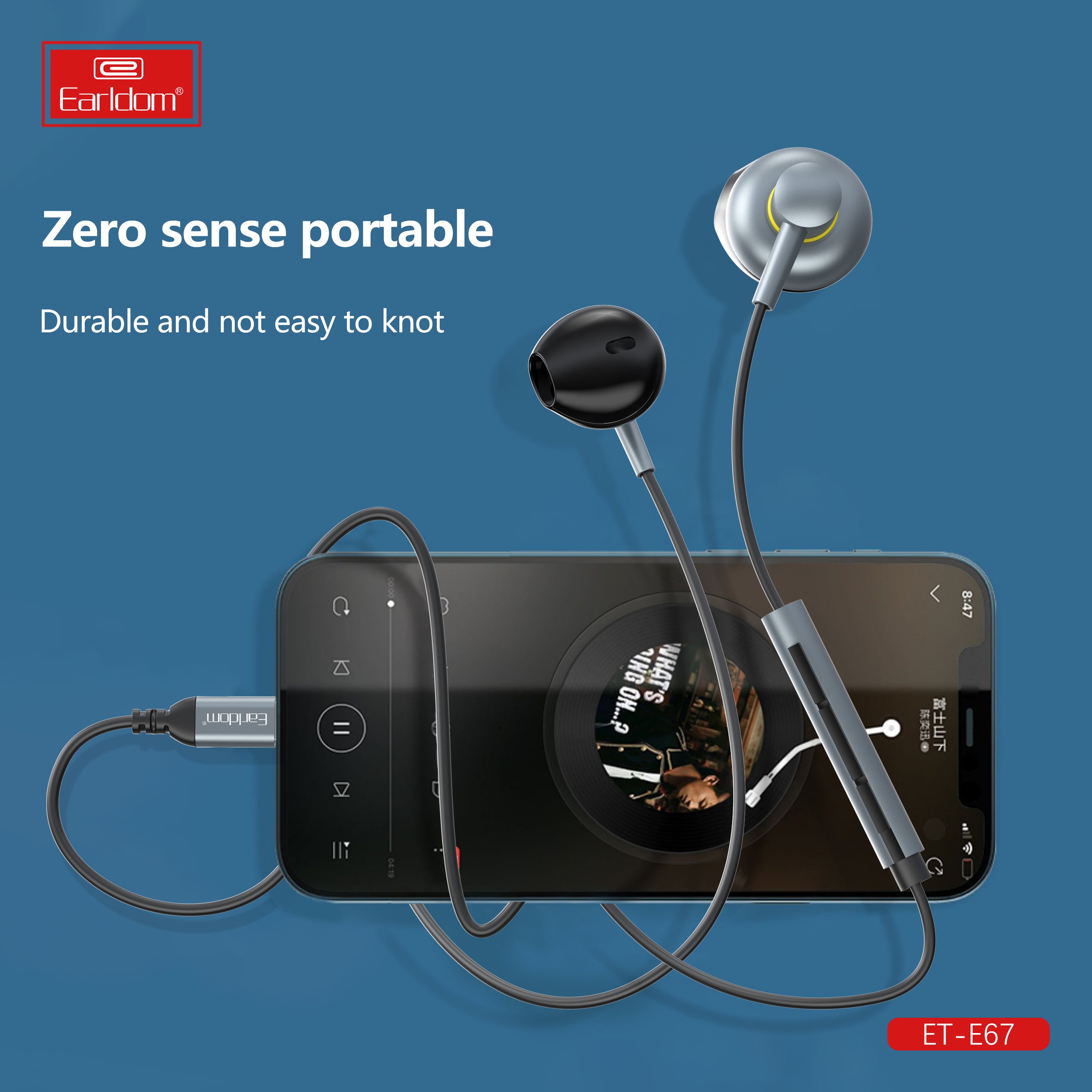 Earphone with Lightning Connector