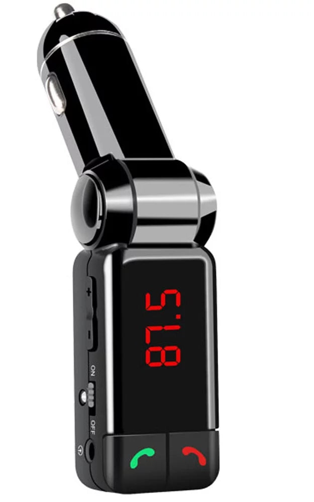 iTEQ Car Bluetooth FM Transmitter High Quality Soud Wireless  Car Kit Dual USB Charger Handsfree