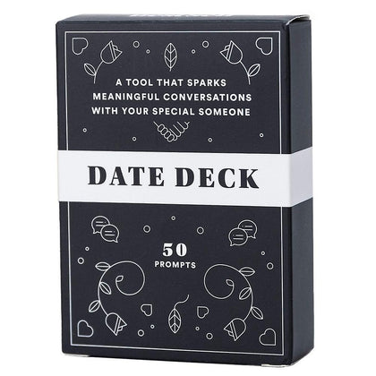 Date Deck By Bestself Intimacy Conversation Meaningful Discussion Party Card Game