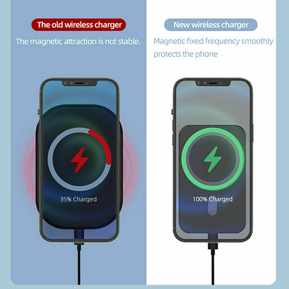Mag safe Car Mount Wireless charger with for iPhone 12/12 Pro/12 Pro Max/12 mini