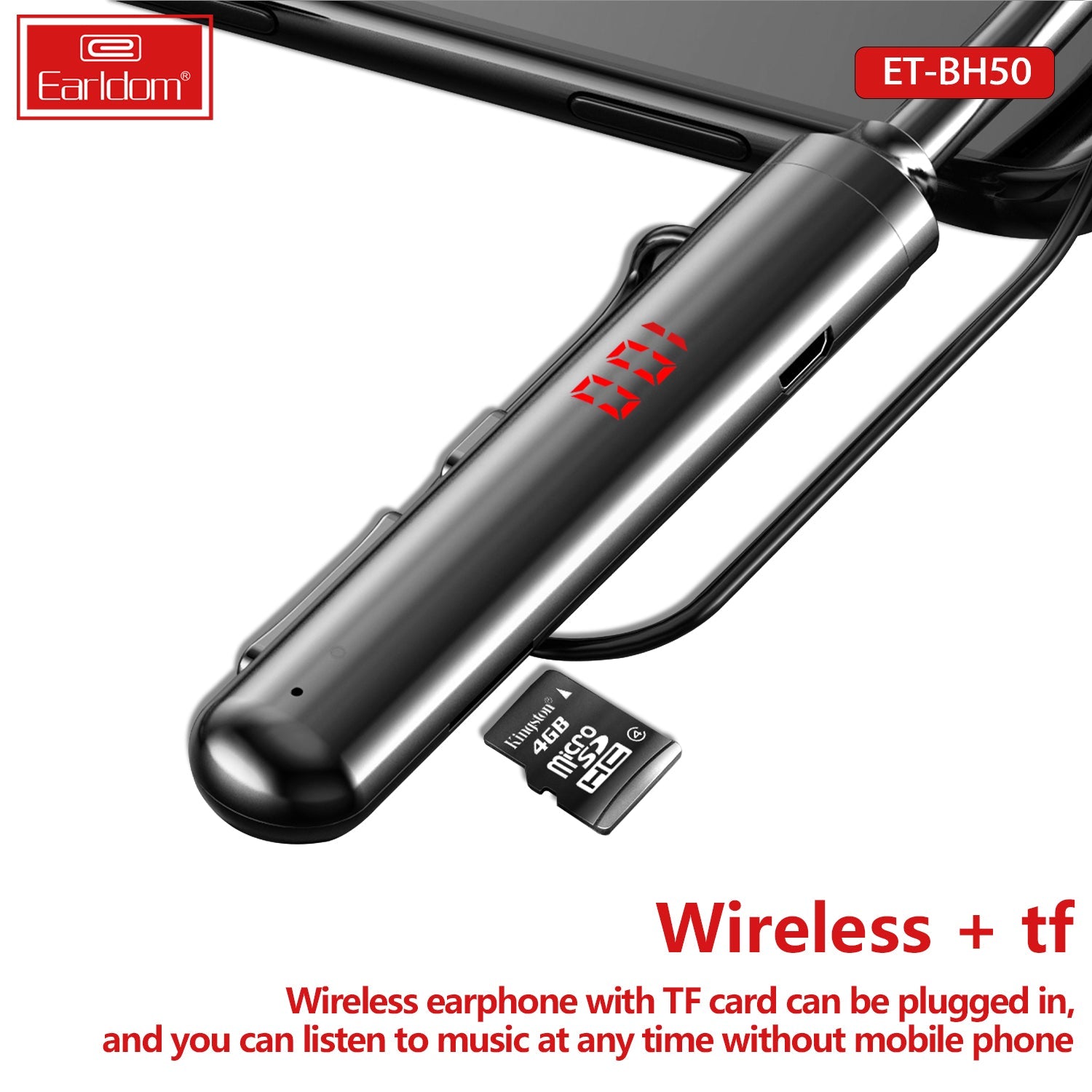 Running Sport  Wireless headset Bluetooth earphone 60Hours