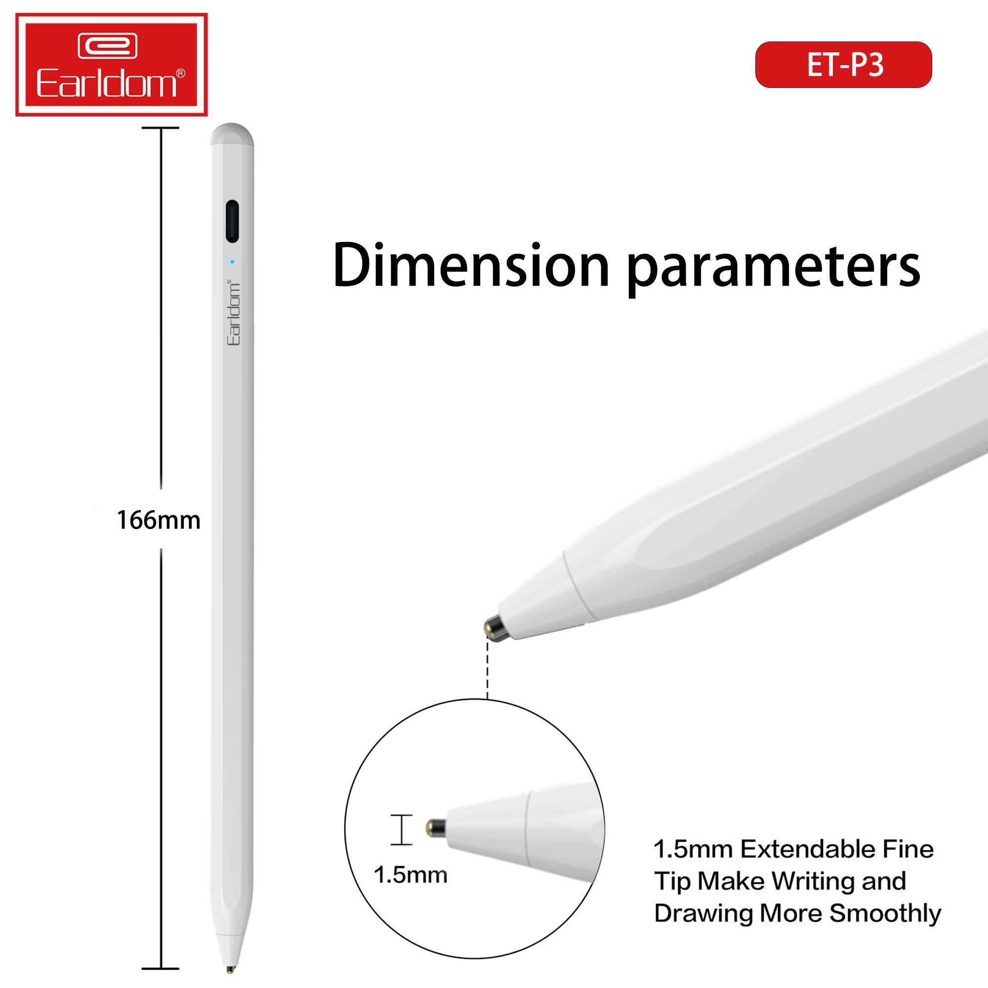 Touch pen for iPad