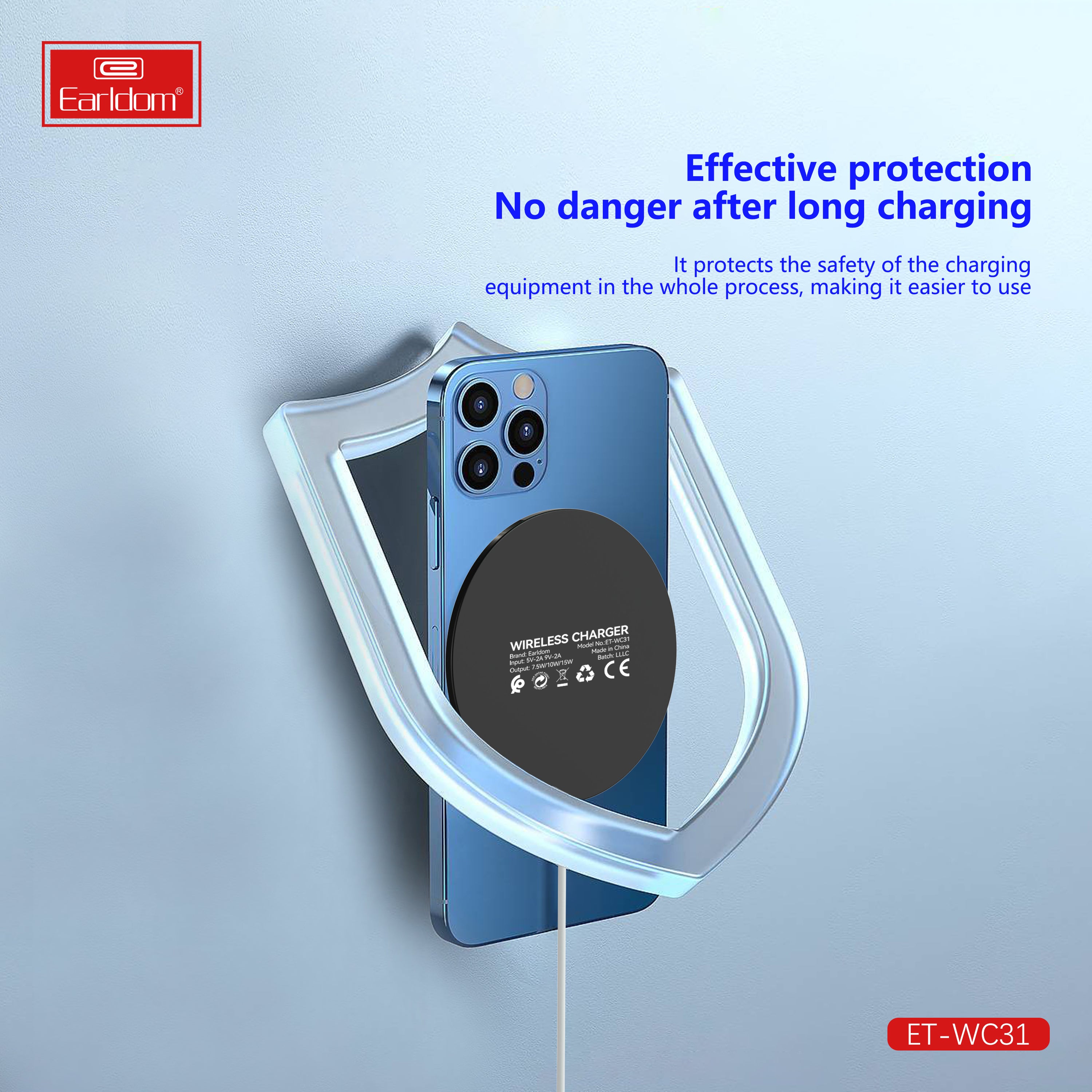 15W  Wireless Charger Aluminum Charging Pad