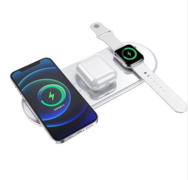 TEQ 5 in 1 wireless charger pad For  Apple Samsung phone and watch