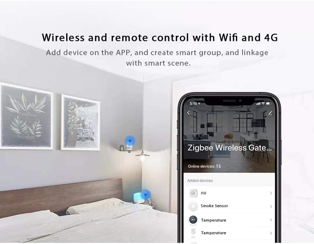 Tuya ZigBee Smart Gateway Hub Smart Home Bridge for All Tuya ZigBee 3.0 Smart Products