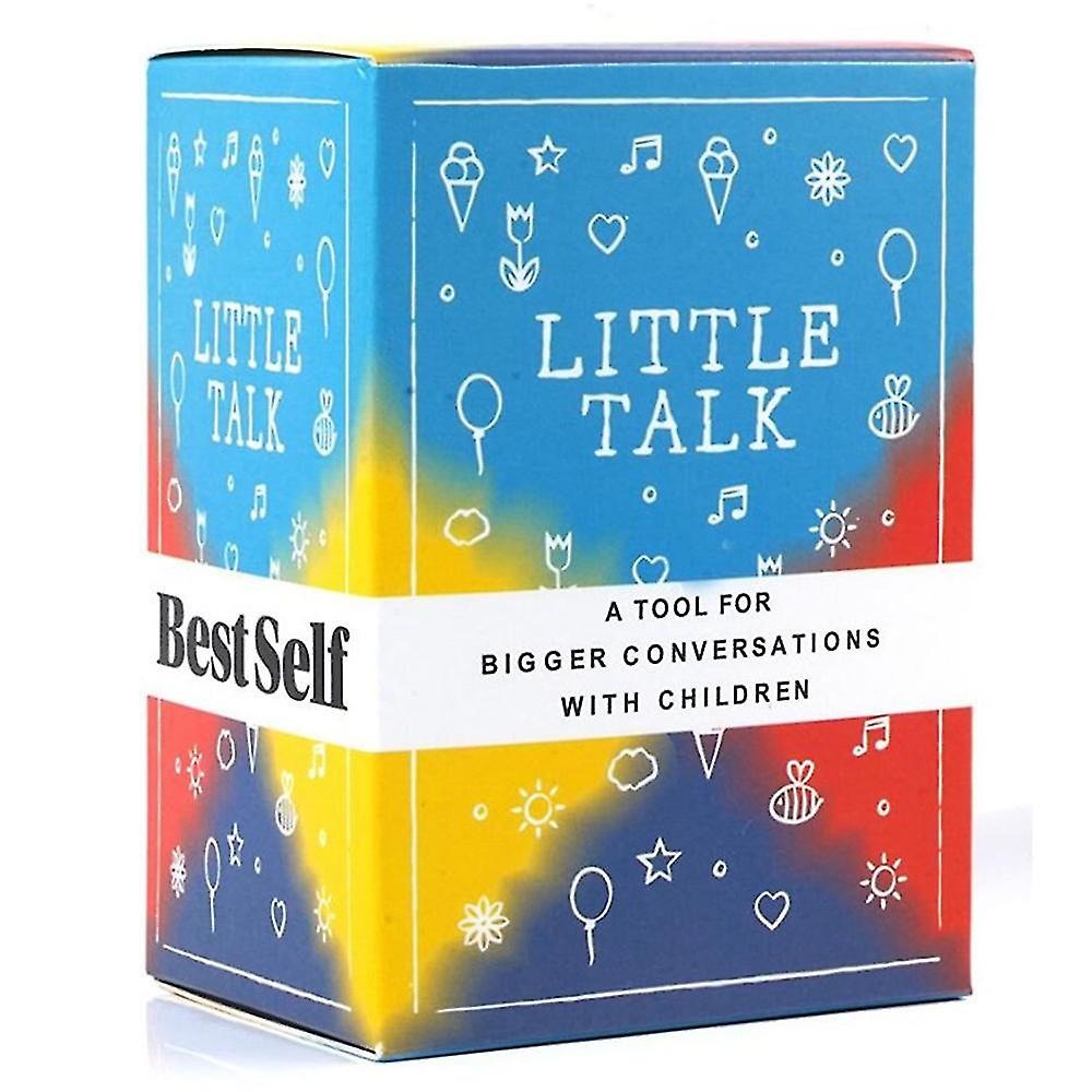 Bestself Little Talk Conversation Cards 150 Questions parent with Children 5-14