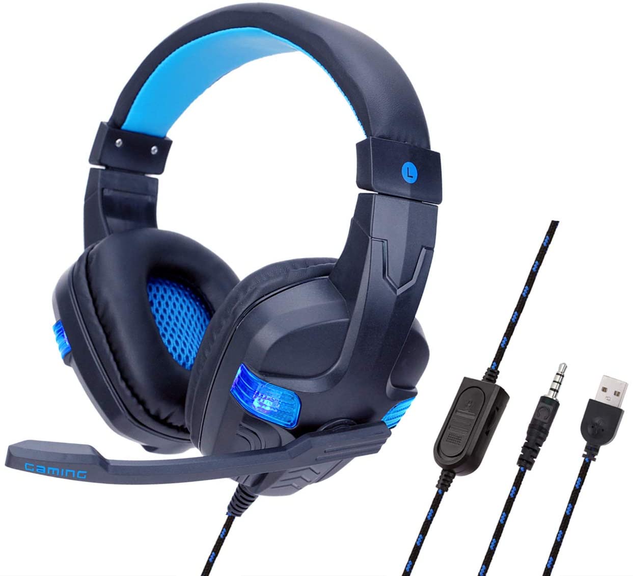 Gaming Headset With Mic for ps4 xbox nintendo switch PC fornite game