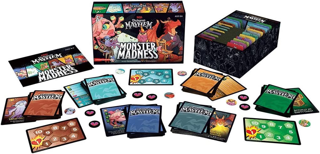 Dungeons & Dragons Dungeon Mayhem Monster Madness Deluxe Expansion