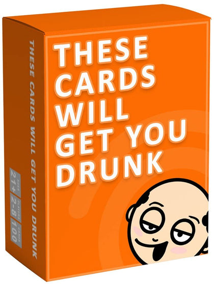 These Cards Will Get You Drunk - Fun Adult Drinking Game for Parties