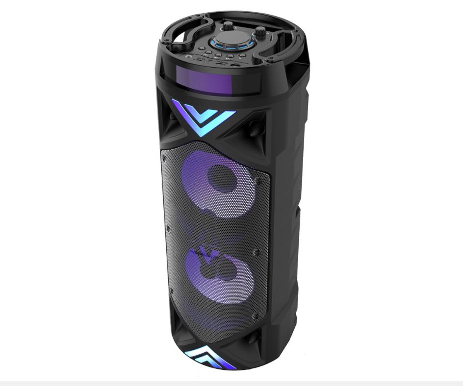 ZQS 6201 big speaker with app   free mic and remote  support usb +sd +bluetooth +radio