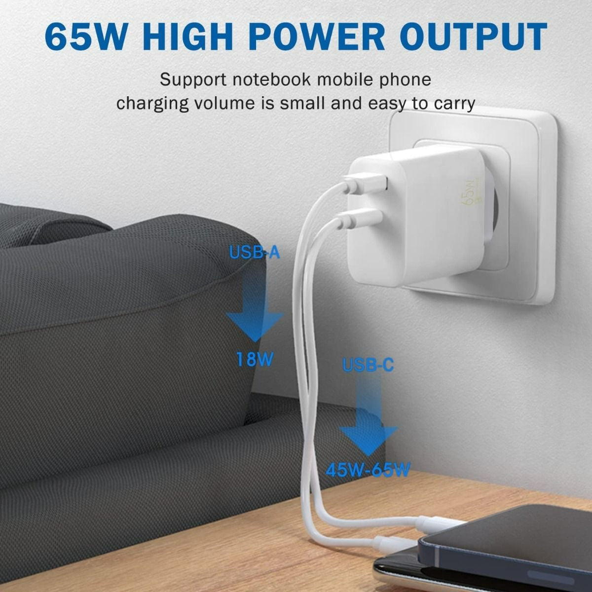 65W 45W 35W Adapter For Macbook Charger