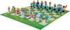 Rick and Morty Collector's Chess Set  Collectible 32 Custom Sculpted Chess Pieces Adult Swim Rick and Morty