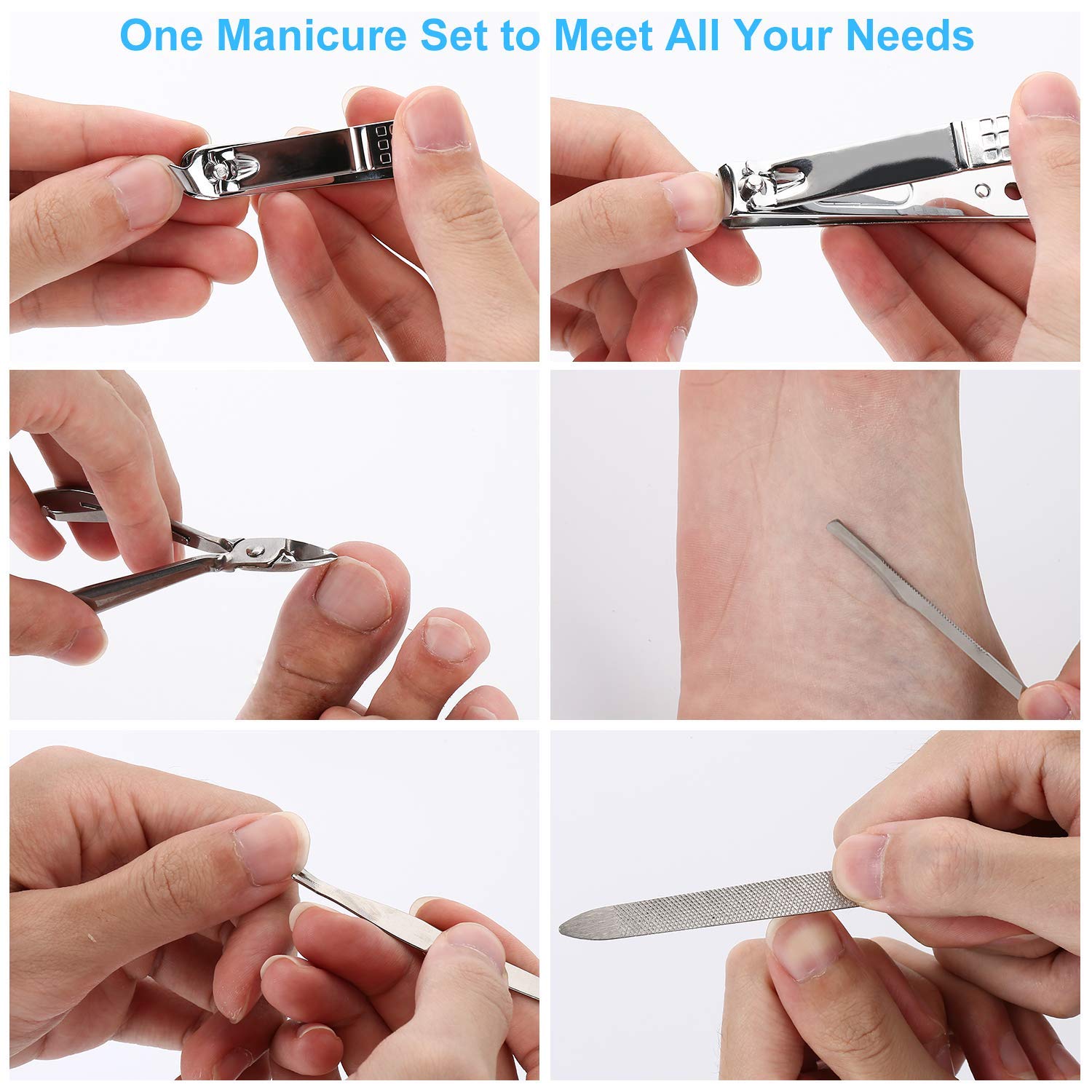 iCare Manicure Set 19 in 1 Manicure Kit