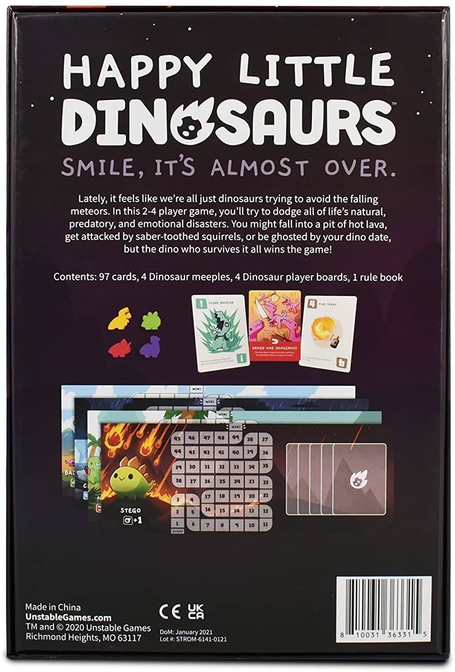 Tee Turtle Happy Little Dinosaurs Board Game Multicolour