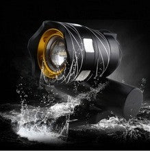 T6 LED Bicycle Light Bike Front Lamp Outdoor MTB Zoomable Torch Headlight USB Rechargeable Waterproof Bike Headlamp Taillight Set