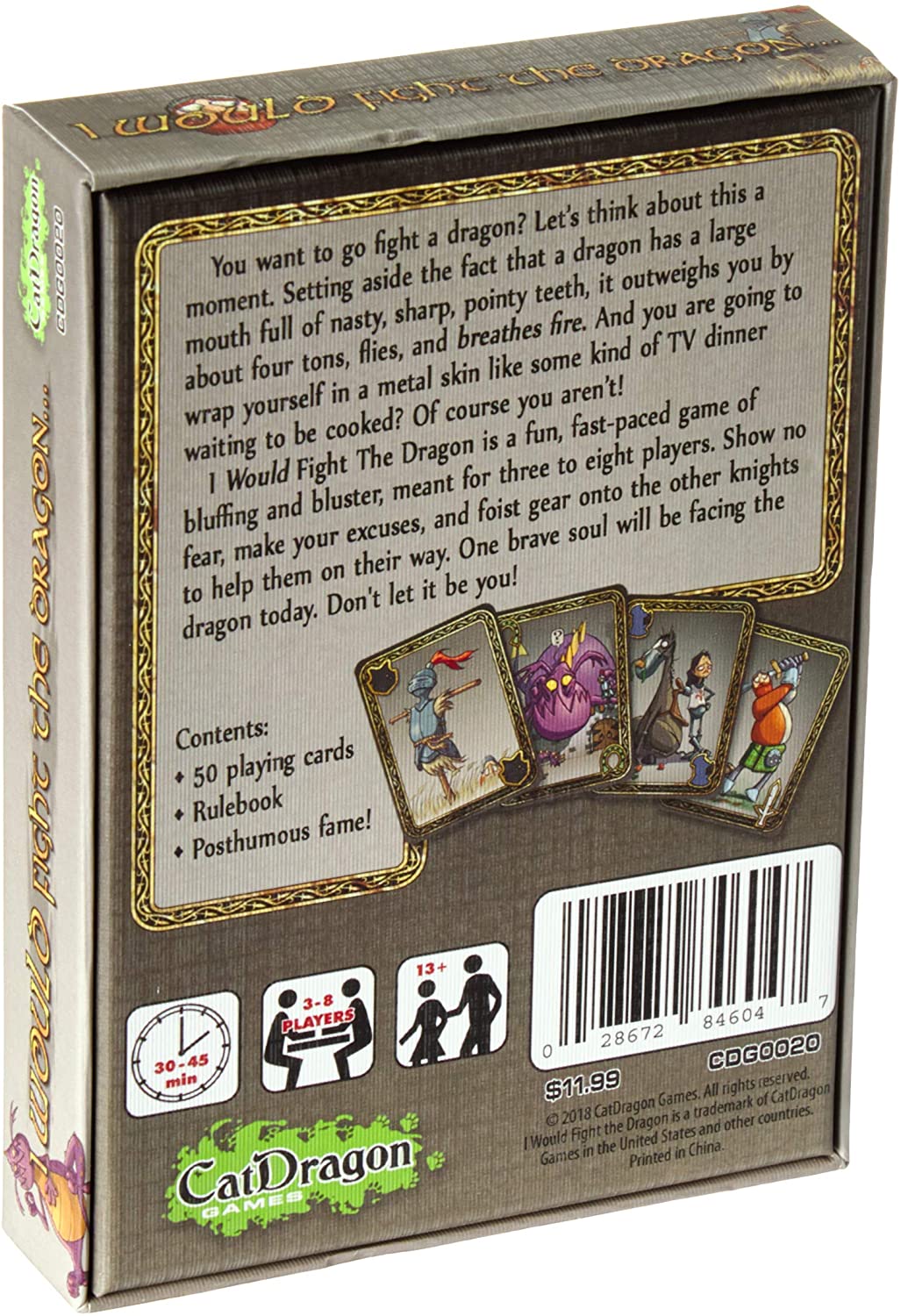 I Would Fight the Dragon Board Game