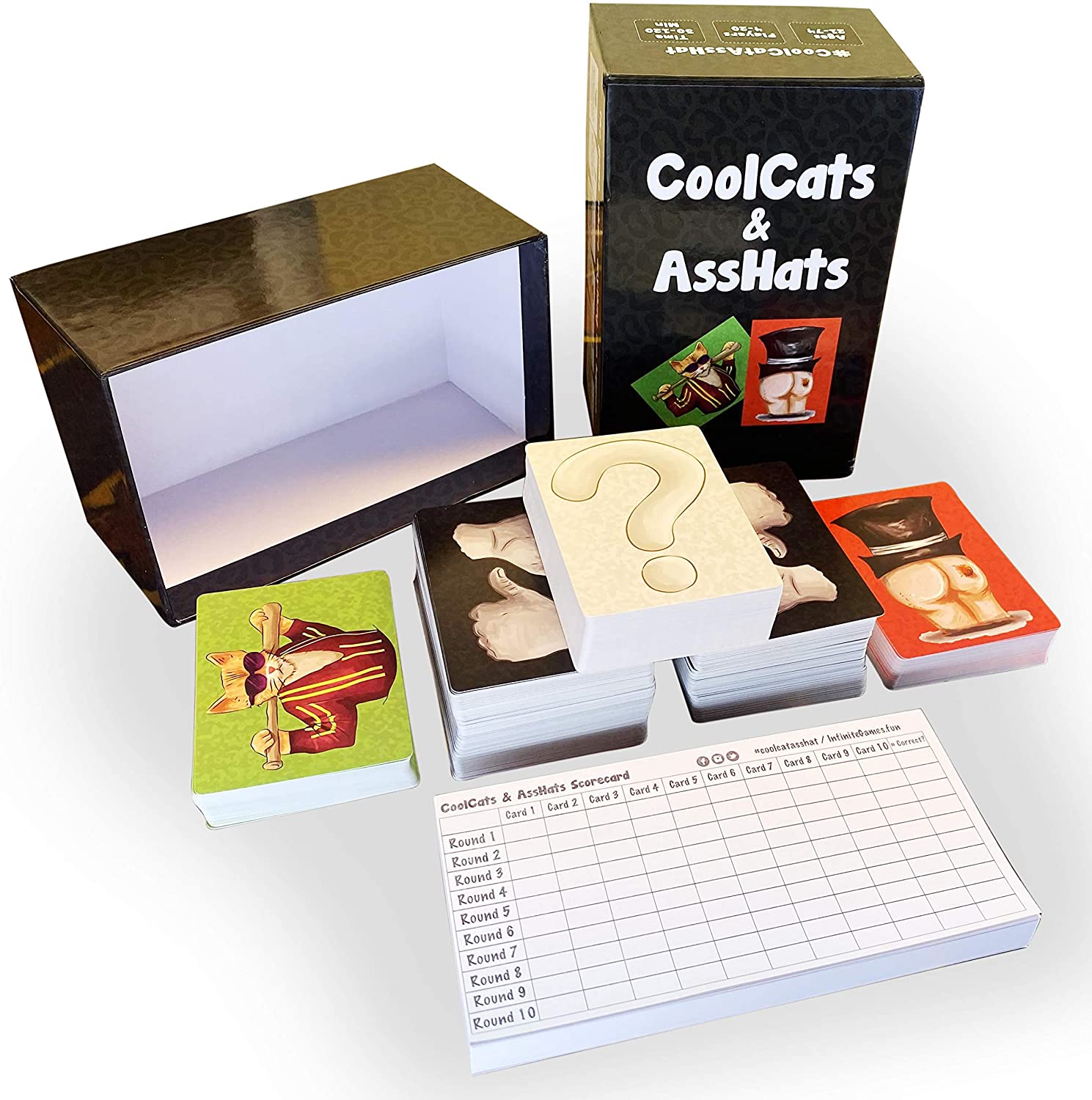 CoolCats & AssHats: The Funnest Adult Party Game