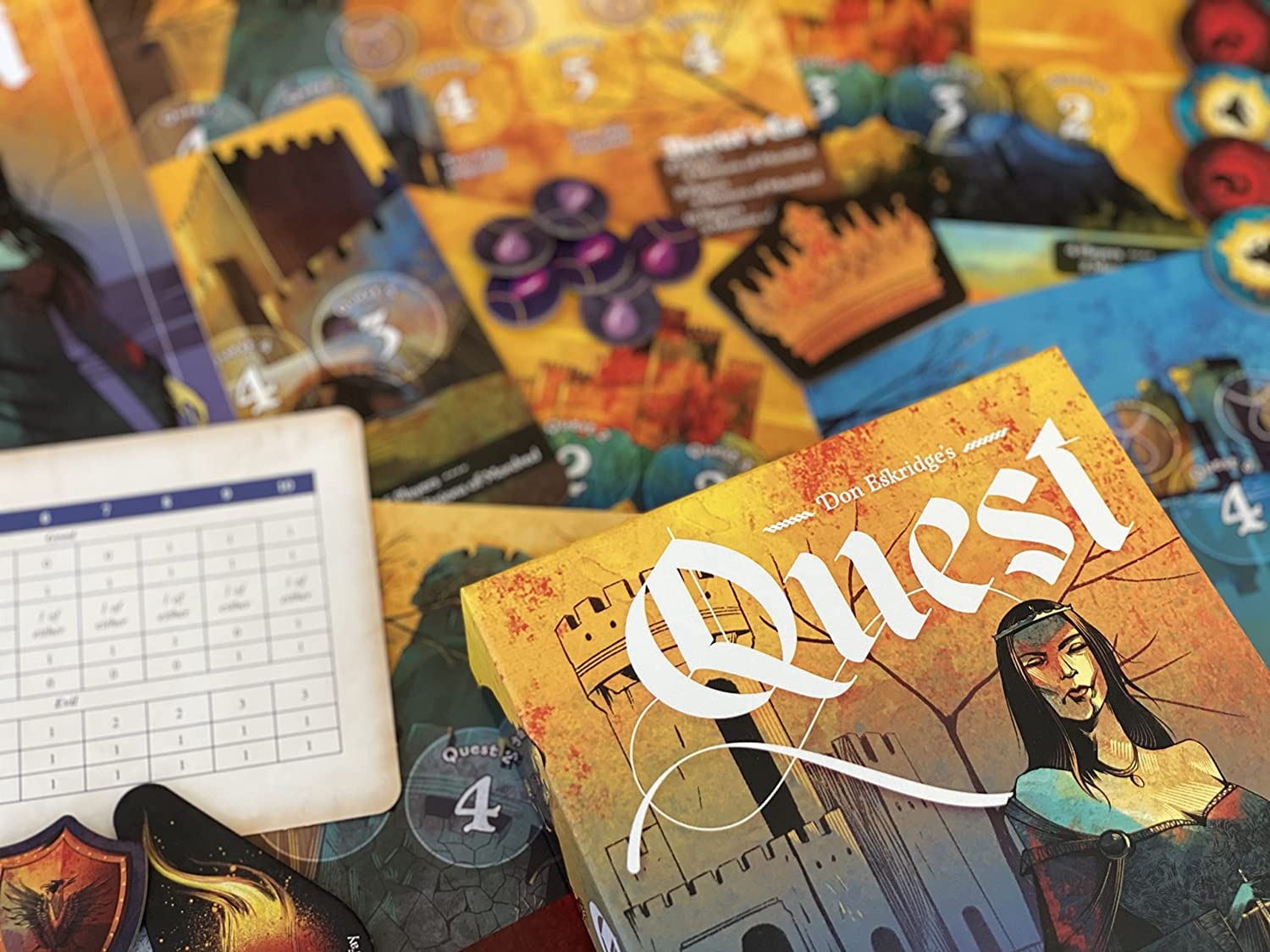Indie Boards & Cards Quest Board Game
