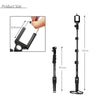 YunTeng 1288 Extendable bluetooth Remote Control  Selfie Stick Monopod for Phone Gopro Camera