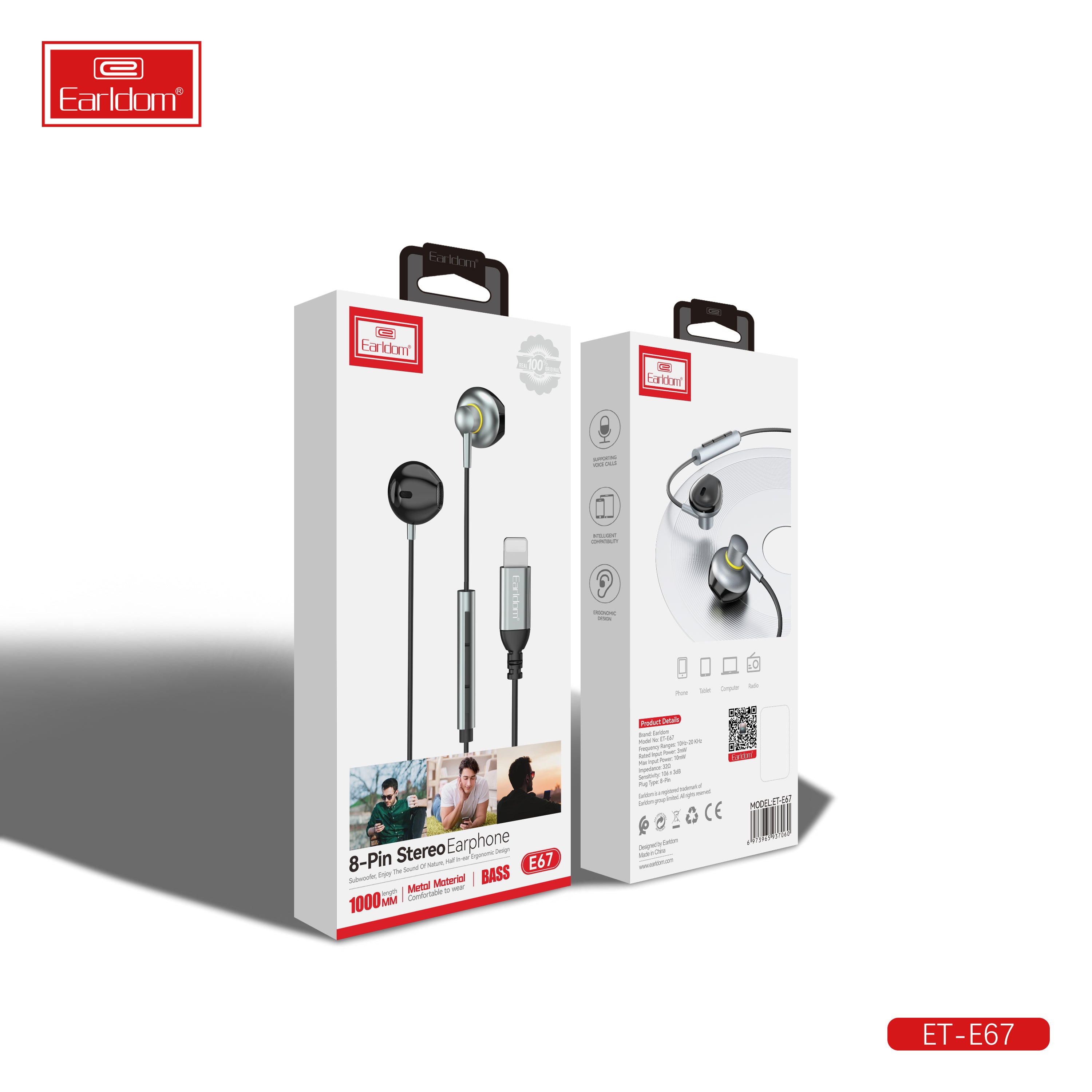 Earphone with Lightning Connector