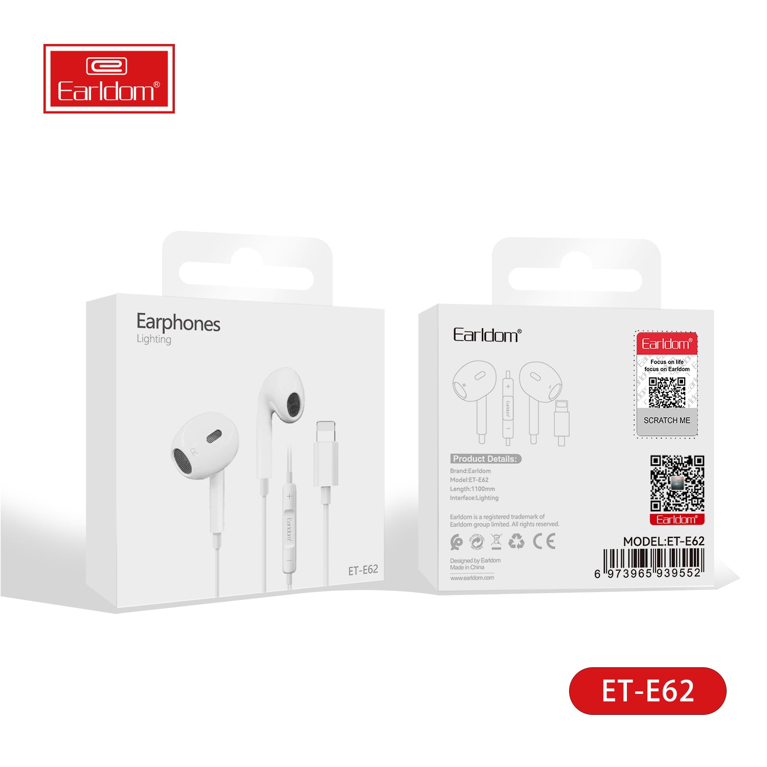 Earldom E62 handsfree High quality for iPhone ipad