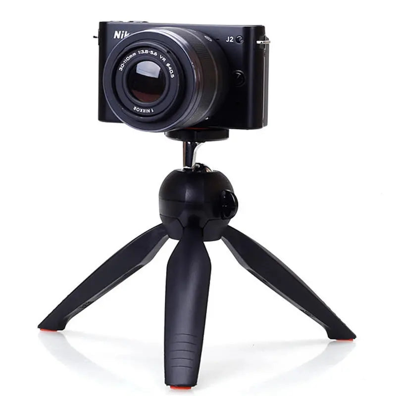 Yunteng YT-228 Mini Selfie Tripod + Phone Holder Clip for SLR Camera DVR Phone