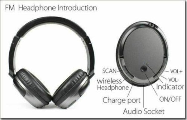 Wireless headphone  for Headset TV PC