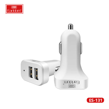 ES-131 Car charger 2 USB adapter