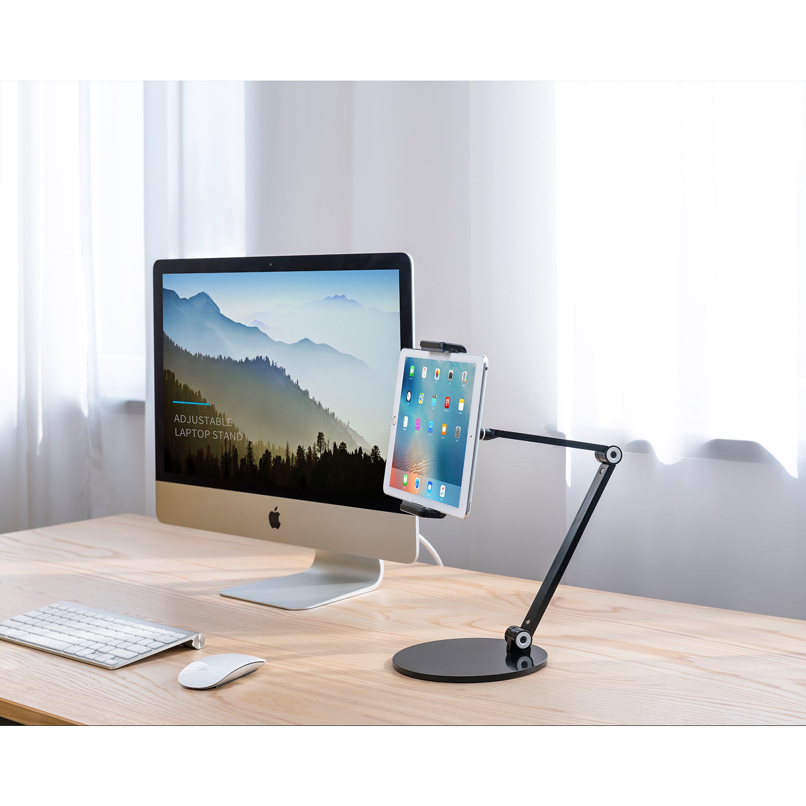 TEQ Long Arm Smartphone&Tablet Desktop Stand (AP-7L)