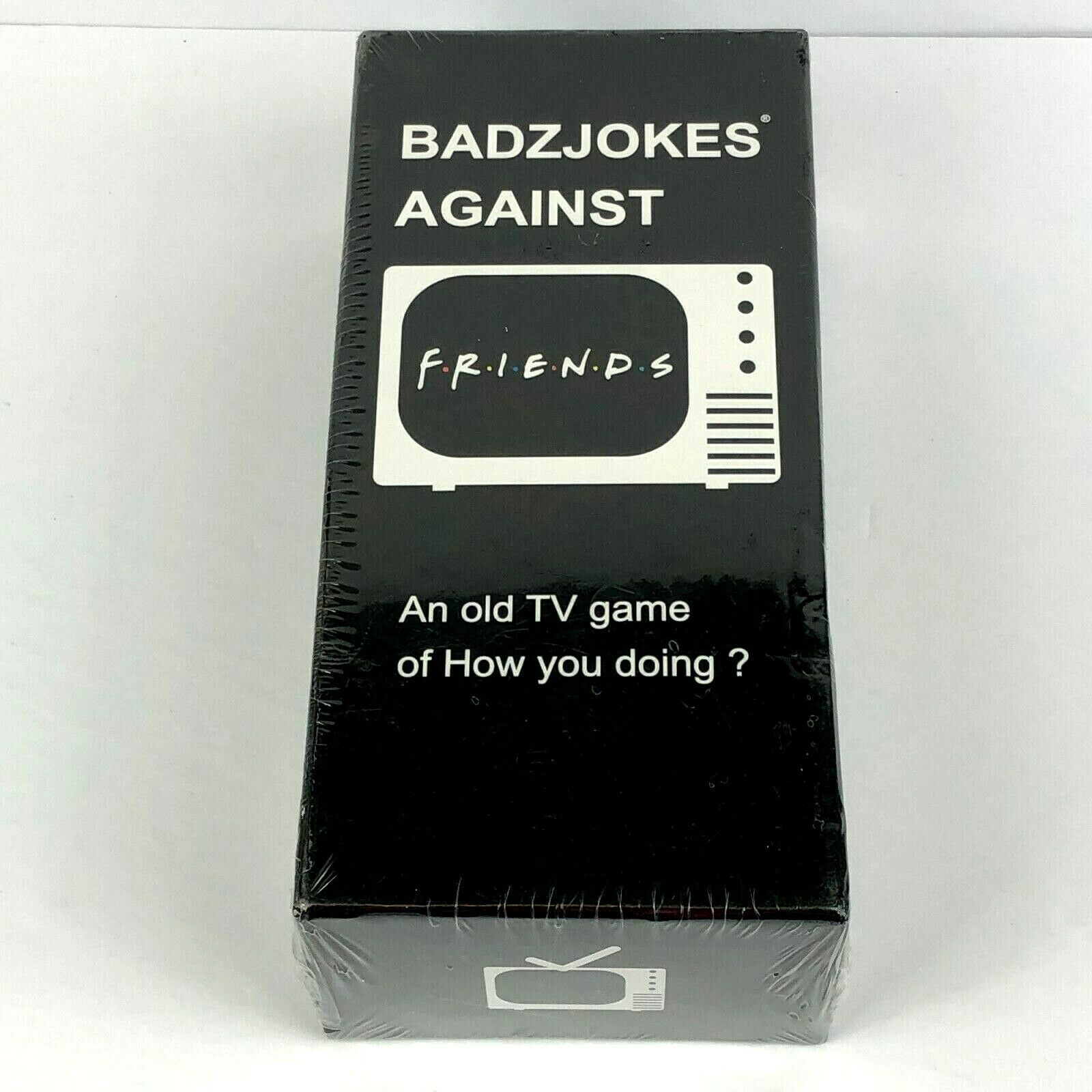 Bad Jokes Against Friends An Old TV Game Of How You doing? Card Game