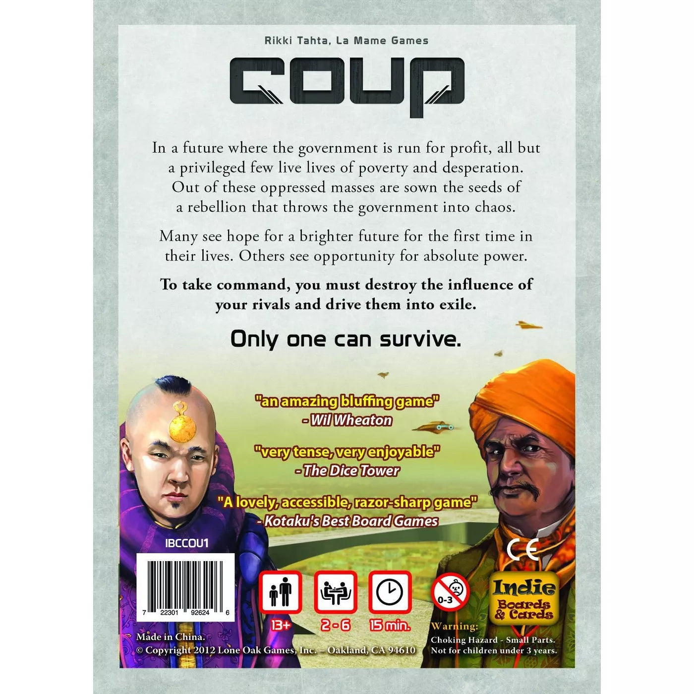 Coup Card Game