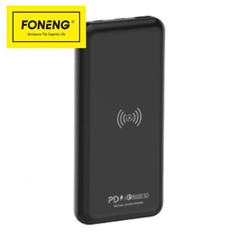 WIRELESS PD QC 3.0 FAST CHARGING POWER BANK 10000MAH