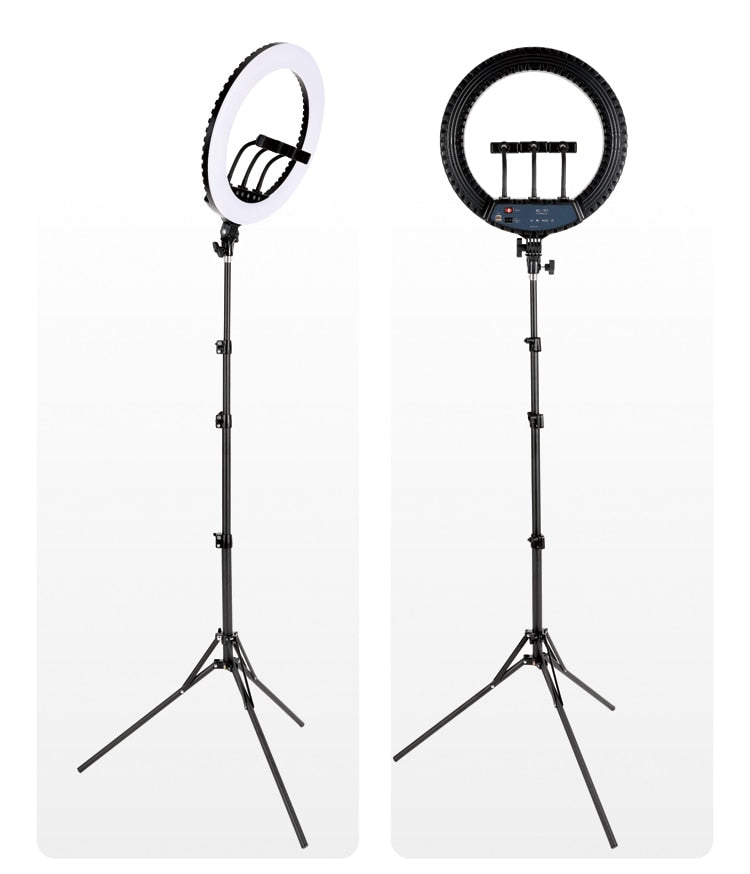 HQ 18 Inch RGB Ring Light tripod LED RingLight Selfie Ring Light