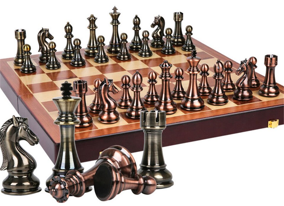 Metal Chess -Premium classic Quality